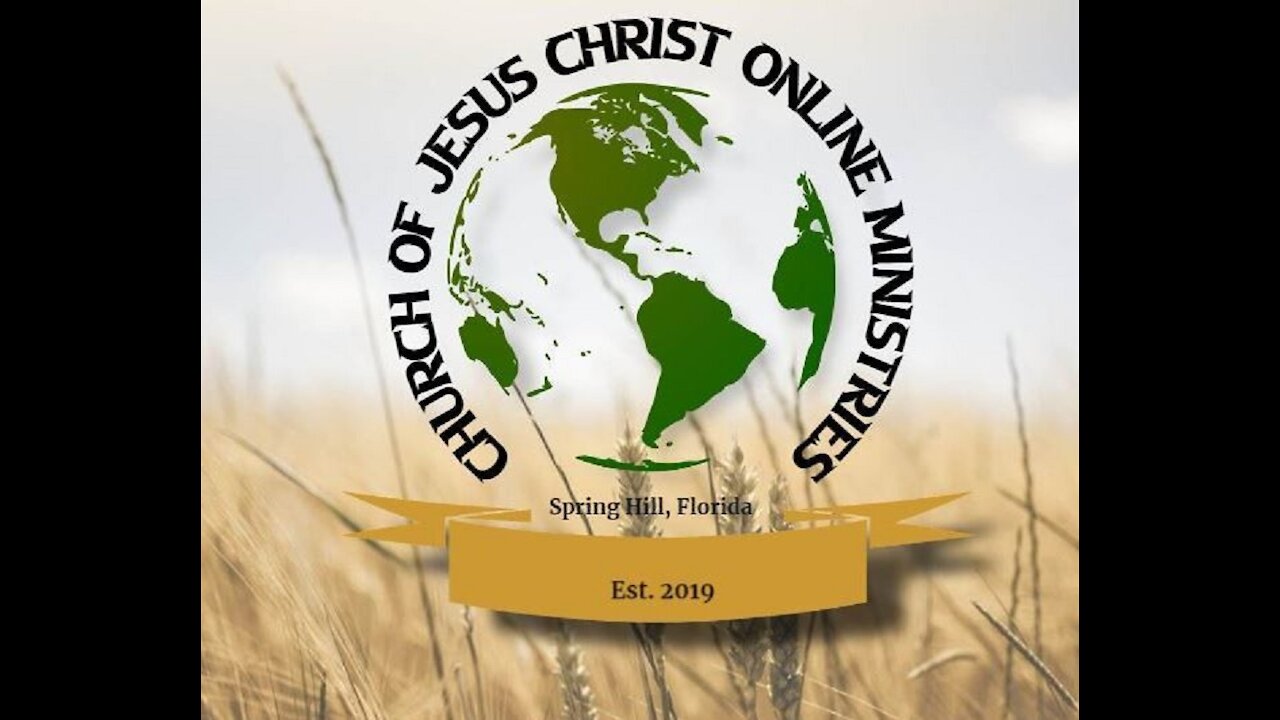 God's Master Plan - From the Beginning