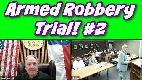 Armed Robbery Trial Closing Arguments