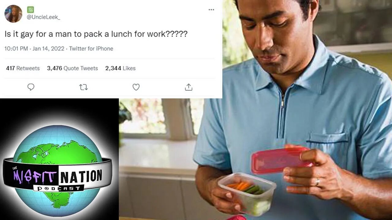 Is It Gay for a Man to Pack His Own Lunch? | MEME REACTION