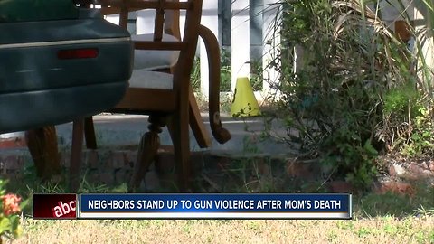 Neighbors stands up to gun violence in St. Pete