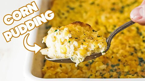 Homemade Corn Pudding Recipe