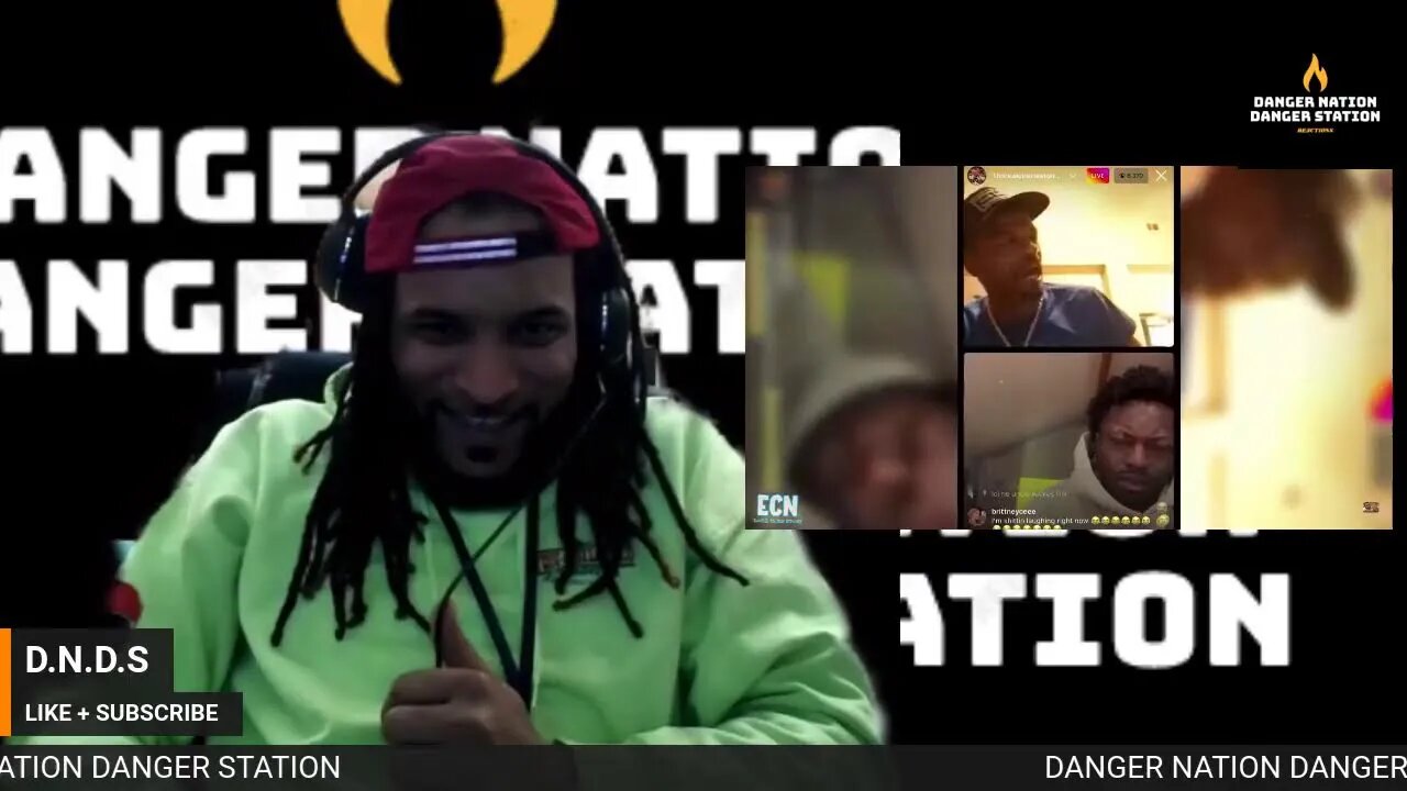 First Live Stream Reaction and just coolin