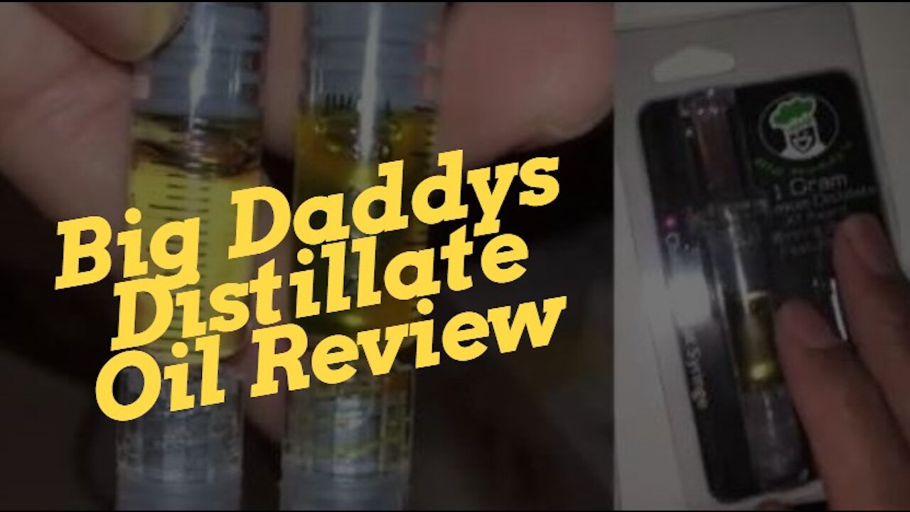 Big Daddys Distillate Oil Review - We refilled a Stiiizy pod and CCELL vape cartridge