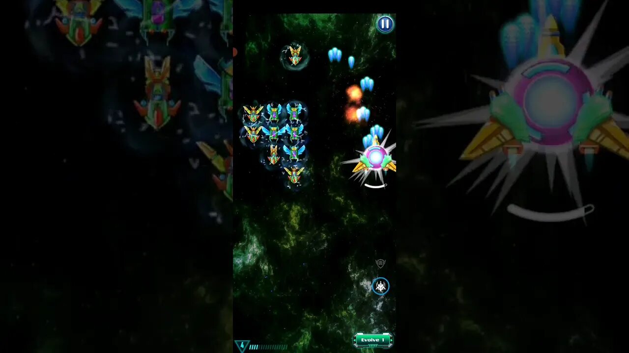 GALAXY ATTACK ALIEN SHOOTER - Pulse Blast Gain Space Ship Evolve 1