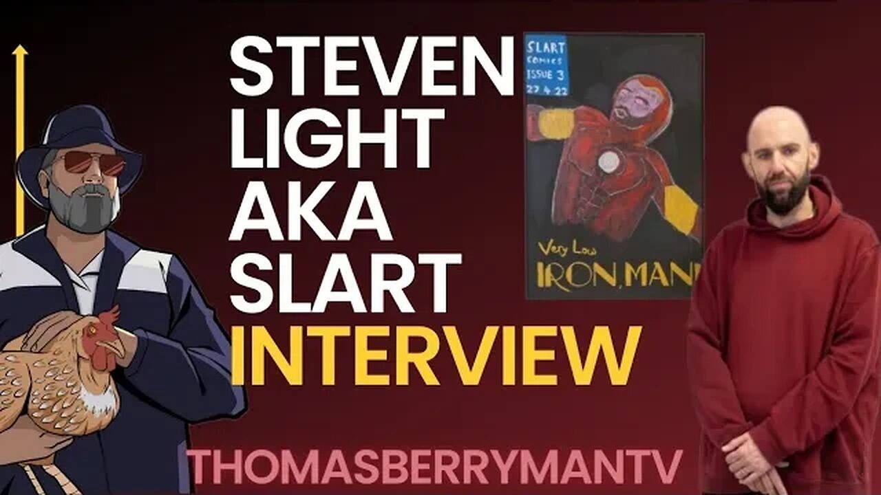 Steven Light aka SLART the artist Interview Part 1: The UK, School, Early Life