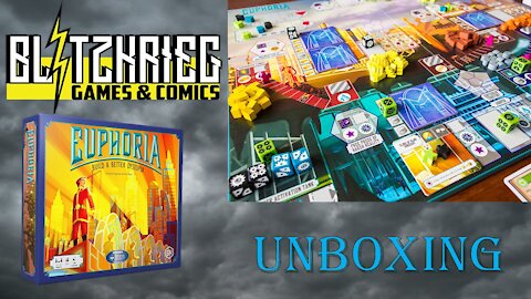 Euphoria: Build A Better Dystopia Unboxing Board Game