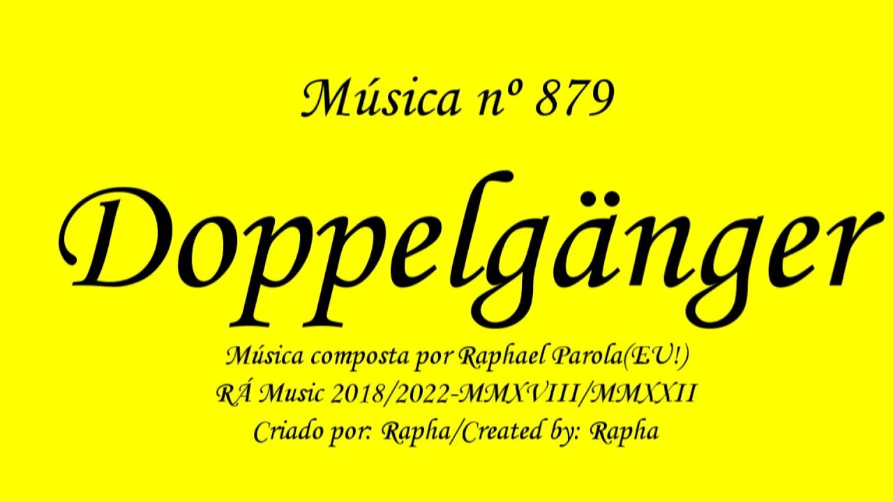 Música nº 879-Doppelgänger