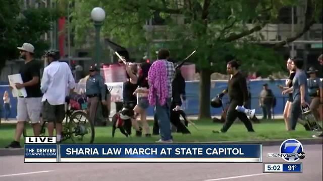 4 arrested after March Against Sharia in Denver