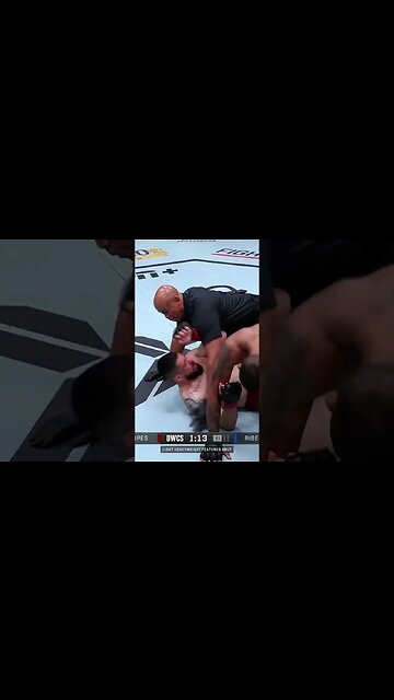 Dana White was on his FEET 😱