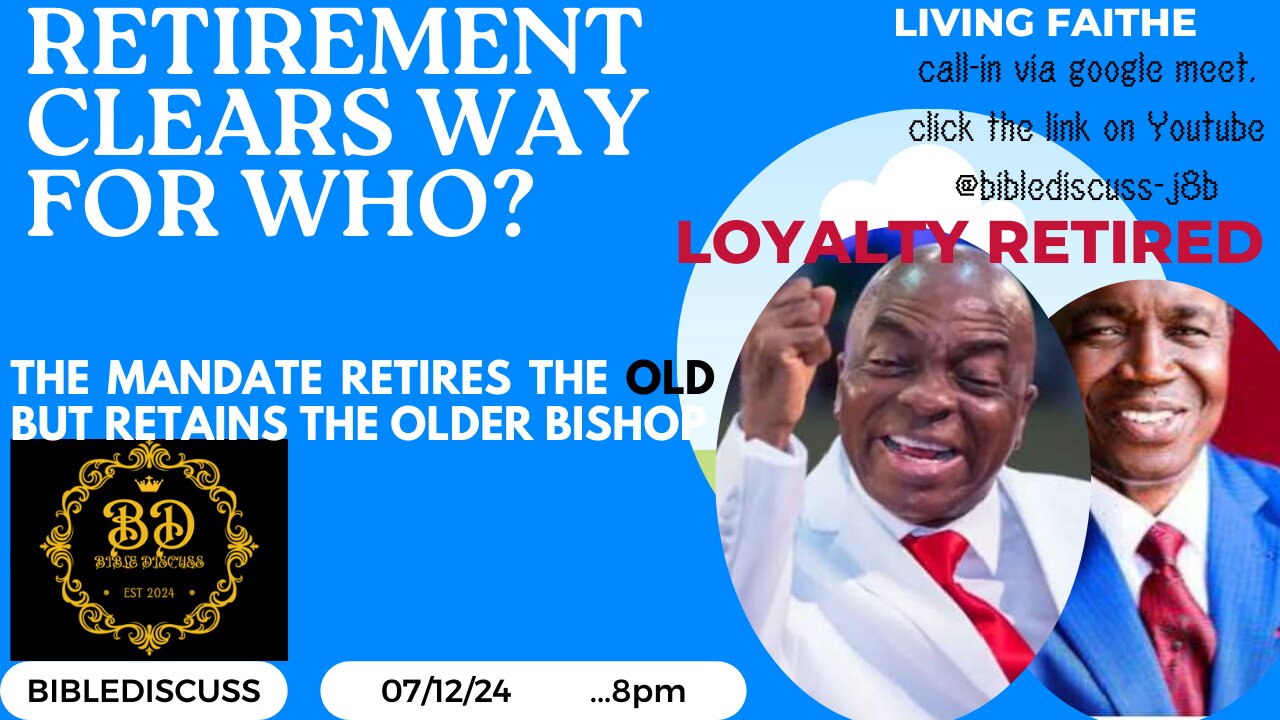 LOYALTY RETIRED AT LIVING FAITHE BISHOP ABIOYE