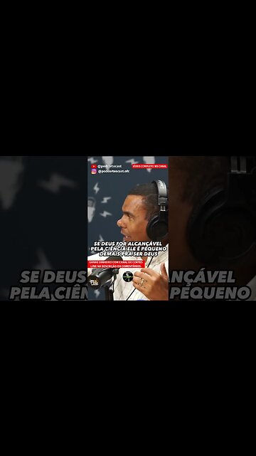 RODRIGO SILVA SOBRE DEUS #shorts #sergiosacani #rodrigosilva #universo #deus #cristão