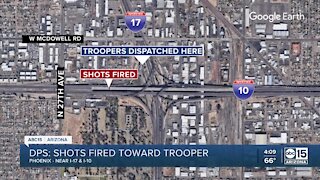 Multiple people in custody after shots fired at DPS vehicle in Phoenix