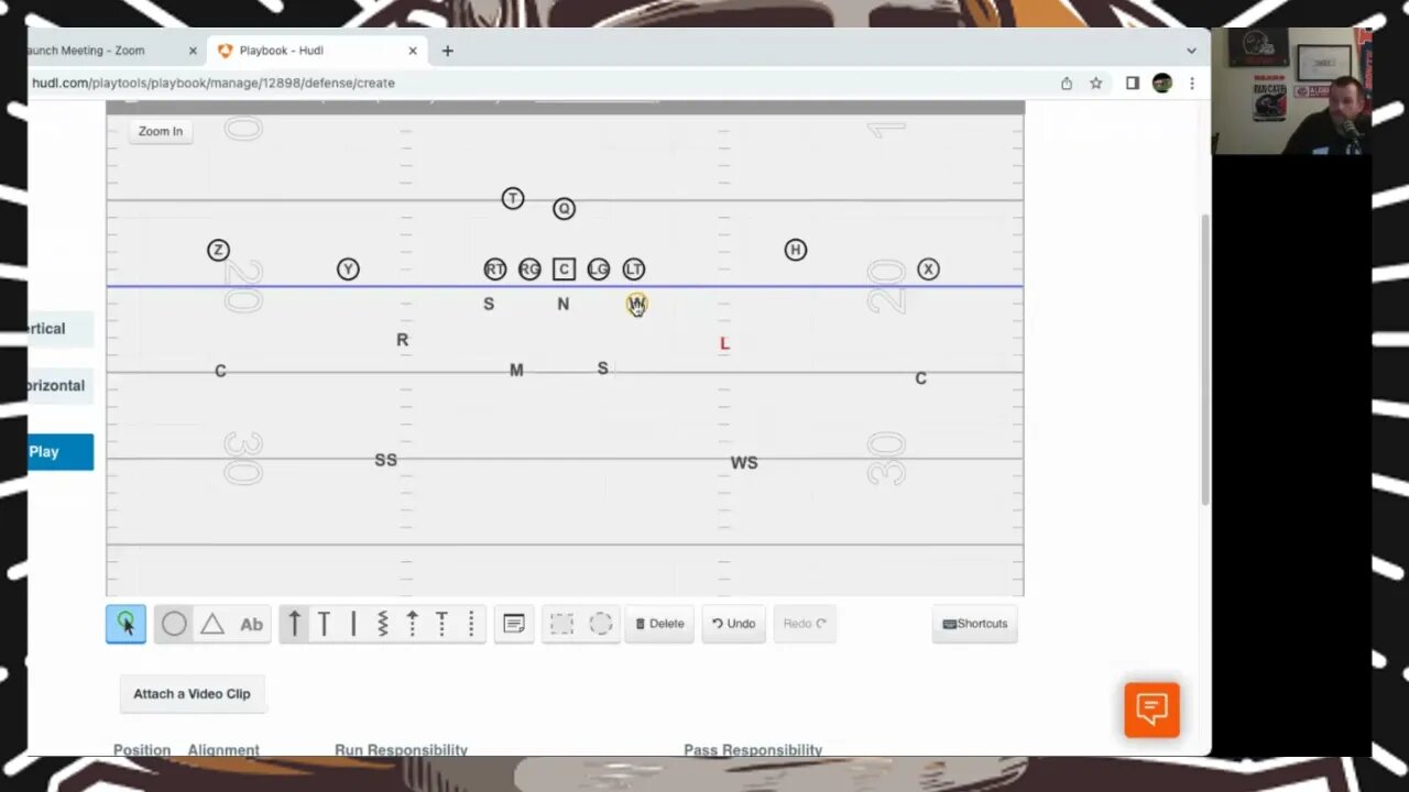 Defensive line stunts in the 3-4 defense