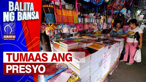 Presyo ng school supplies sa Divisoria, Maynila, tumaas na