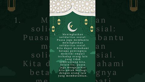 Kenapa mesti puasa, ini manfaatnya