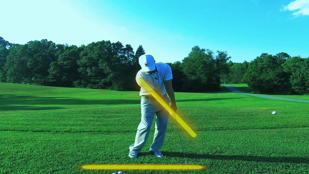 The Golf Swing's Basic Motion, Chipping, Stage One