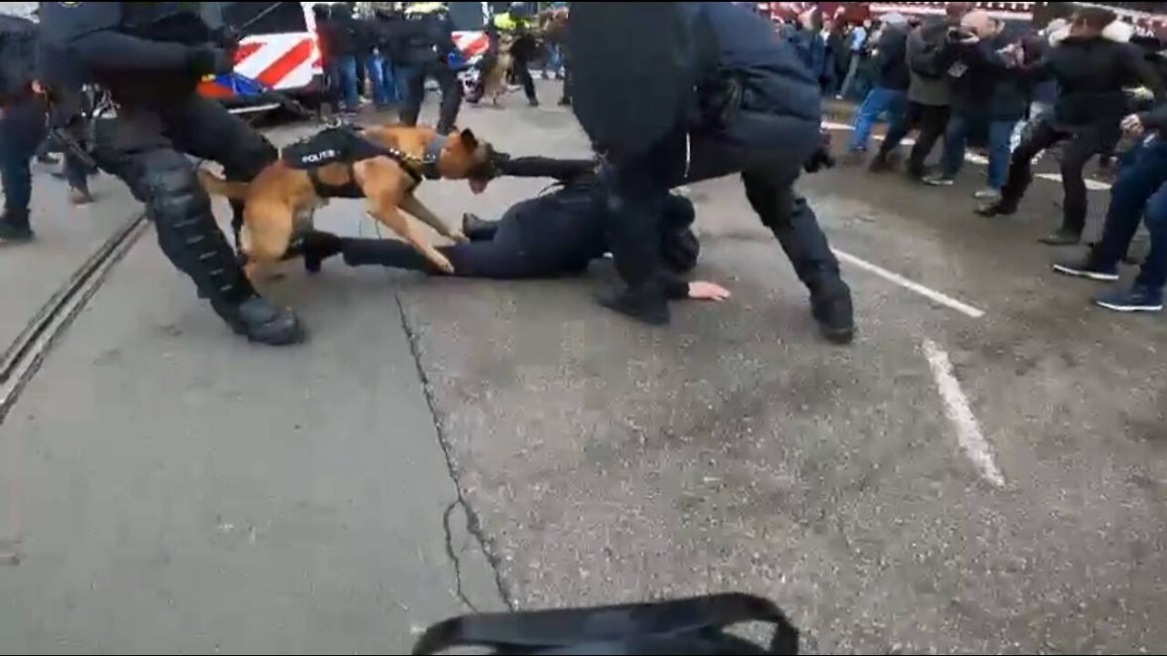 🇳🇱DOMENICA 2 GENNAIO 2022 AMSTERDAM - NUOVE IMMAGINI DEGLI SCONTRI E VIOLENZE 🇳🇱