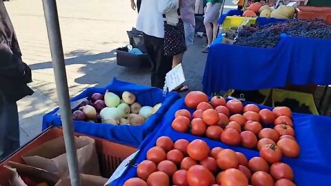 Farmers Market and see what is on peoples minds