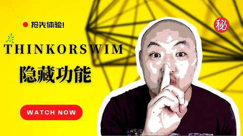 🥷抢先：90%以上的人都不知道的thinkorswim的隐藏功能 | 如何使用thinkorswim里的Bookmap | Bookmap