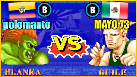 Street Fighter II': Champion Edition (polomanto Vs. MAYO 73) [Ecuador Vs. Mexico]