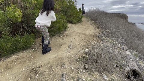 Hiking at abalone cove