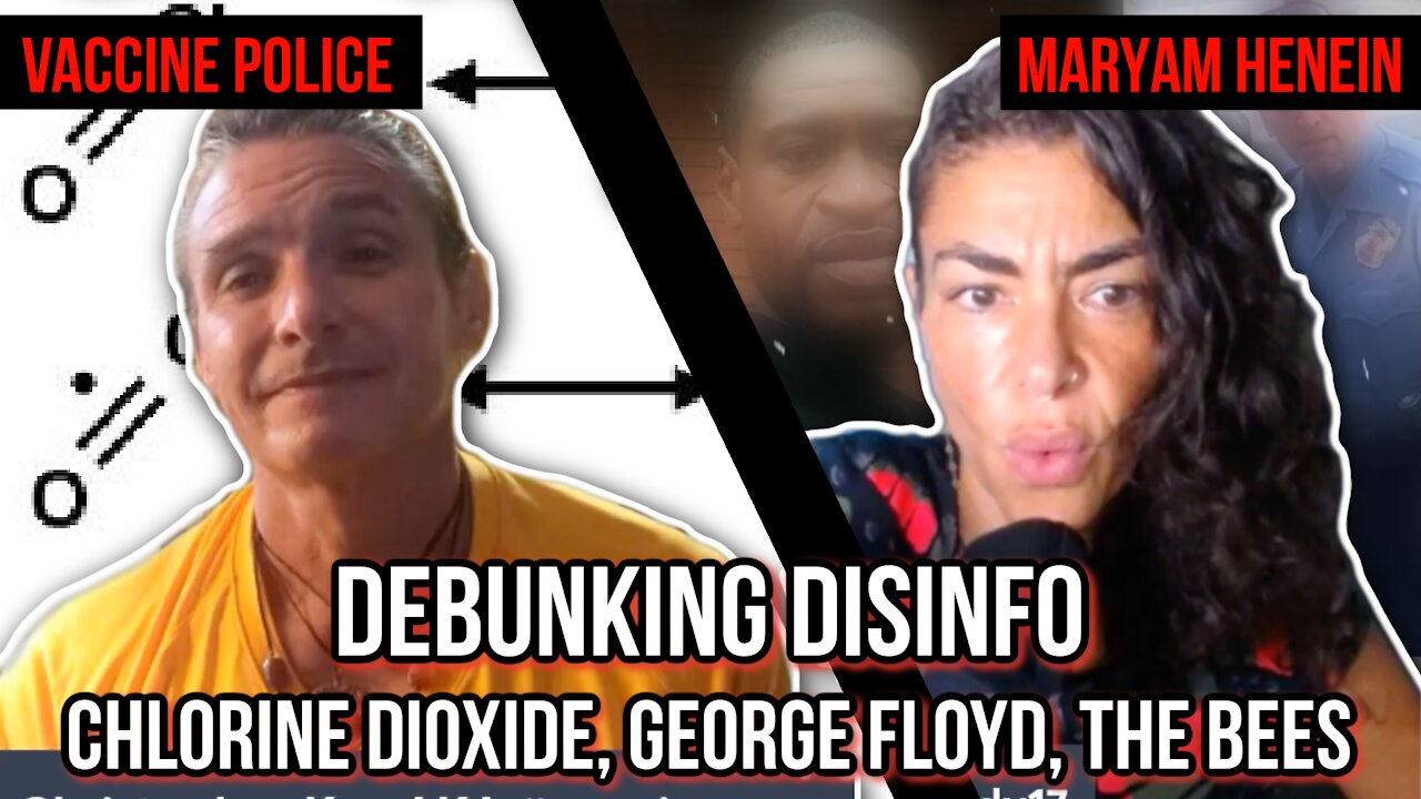 DEBUNKING DISINFO: Chlorine Dioxide, George Floyd, The Bees, and 5G