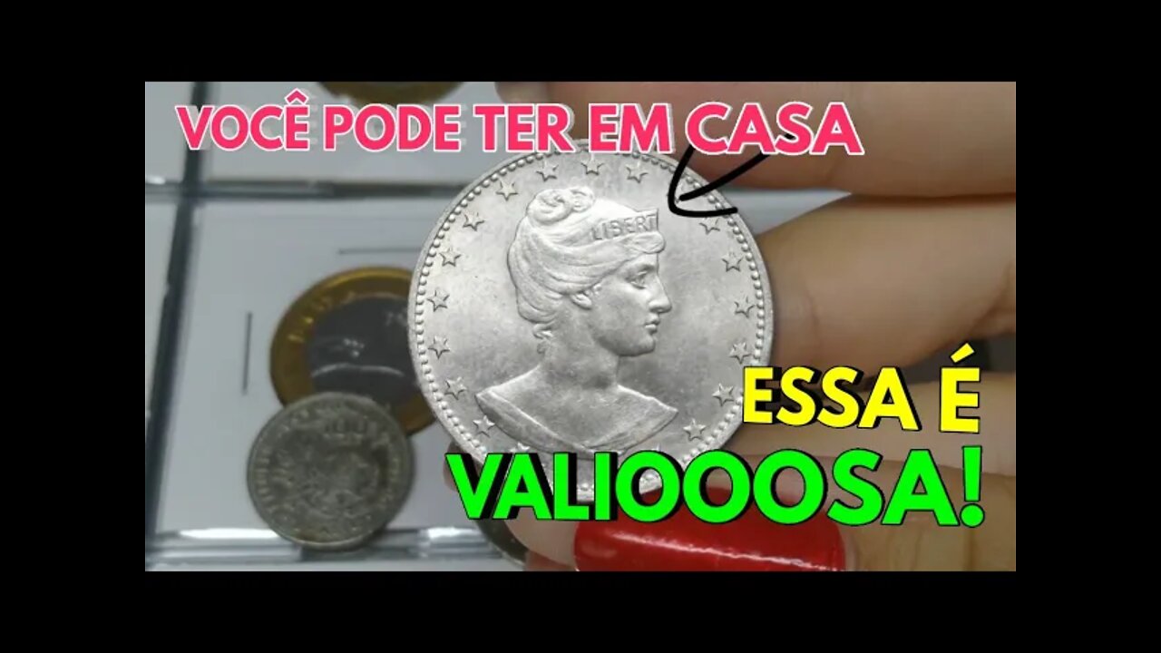 PODE VALER ATÉ R$ 2.700 - MOEDA DE 100, 200 E 400 RÉIS MCMI 1901 - MOEDAS HISTÓRICAS - VALORES 2021