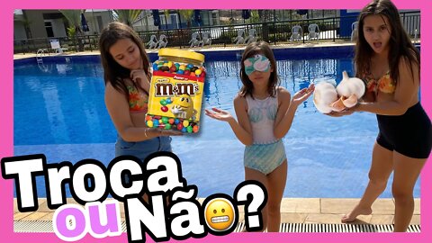 DESAFIO DO TROCA NA PISCINA