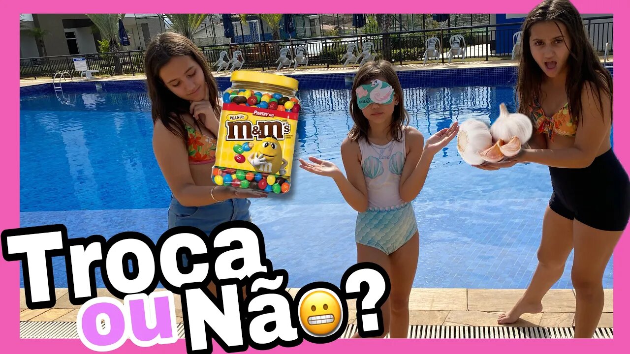 DESAFIO DO TROCA NA PISCINA