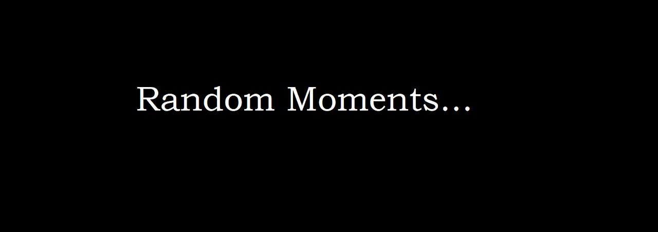 A world full of randomness - June 29, 2020