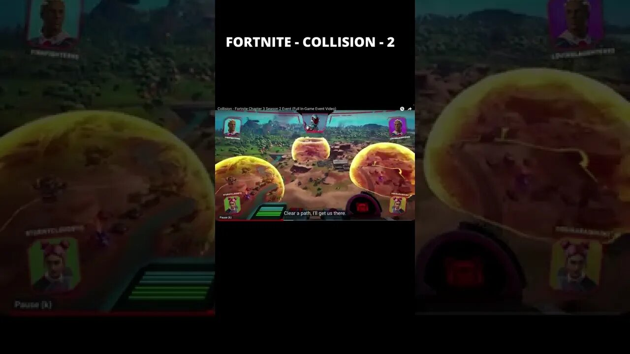 FORTNITE: COLLISION - 2. #shorts