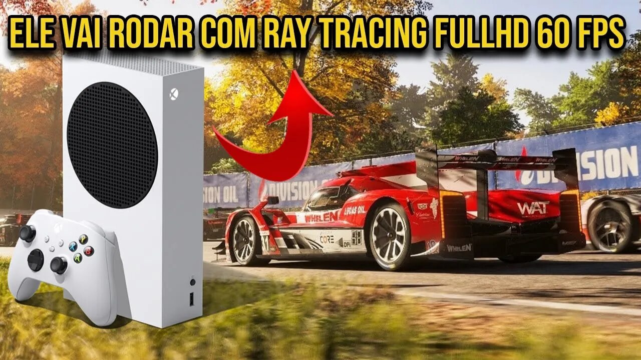 O Novo Forza Motorsport Vai Rodar com RayTracing 1080P FullHd e 60Fps