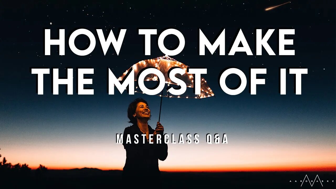 When You Have A Oneness Experience // MasterClass Q&A