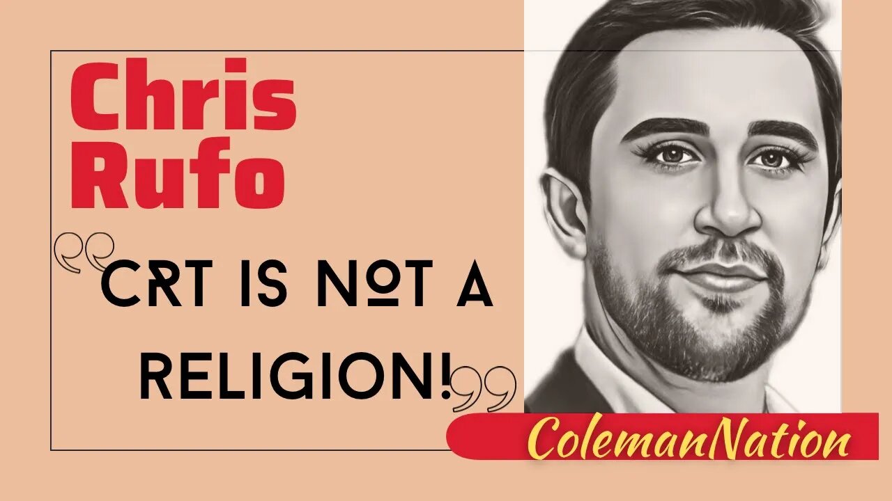 Christopher Rufo explains why wokeness is NOT a religion!