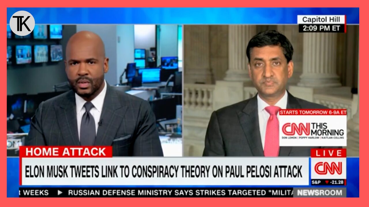 Rep. Ro Khanna: ‘We Need to Make Sure that Twitter Isn’t Run by [Elon Musk]’