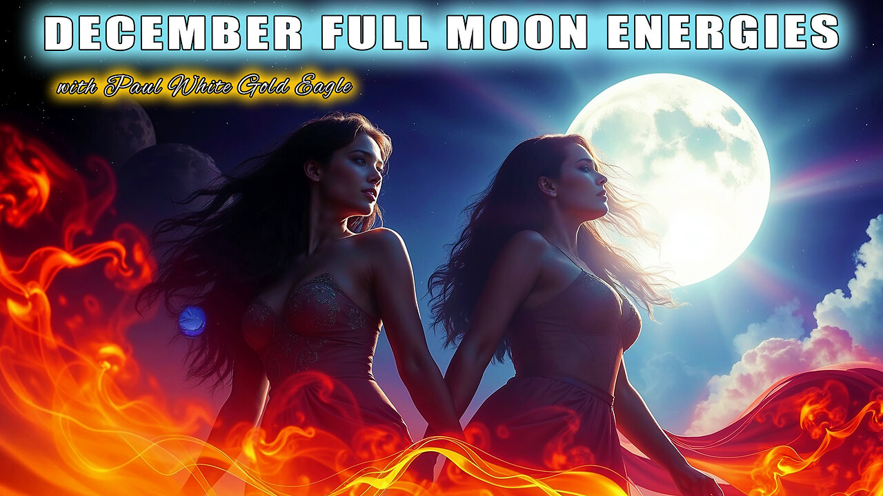 DECEMBER FULL MOON ENERGIES GEMINI 🕉 MERCURY MOVES DIRECT ILLUMINATING THE PATH TO TRANSFORMATION 🕉