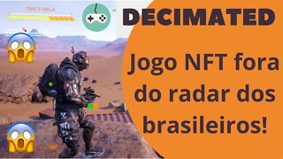 Decimated ganha prêmio de melhor jogo Blockchain, que GAME incrível da rede Solana.