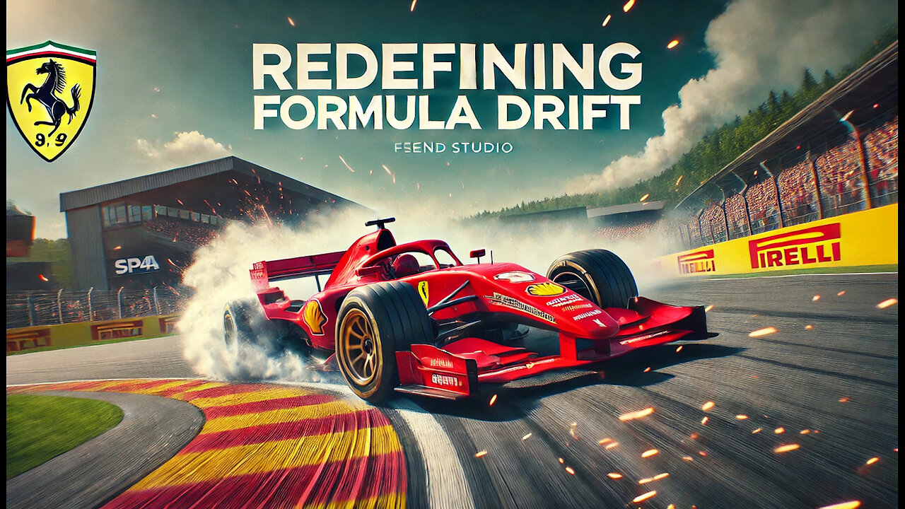 Redefining Formula Drift Full Send Studio Style: Ferrari F2004 at Spa! 🔄🔥🏁