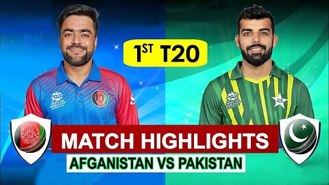 Pakistan vs Afghanistan 1st T20 Highlights | PAK VS AFG 1st T20 Highlights 2023