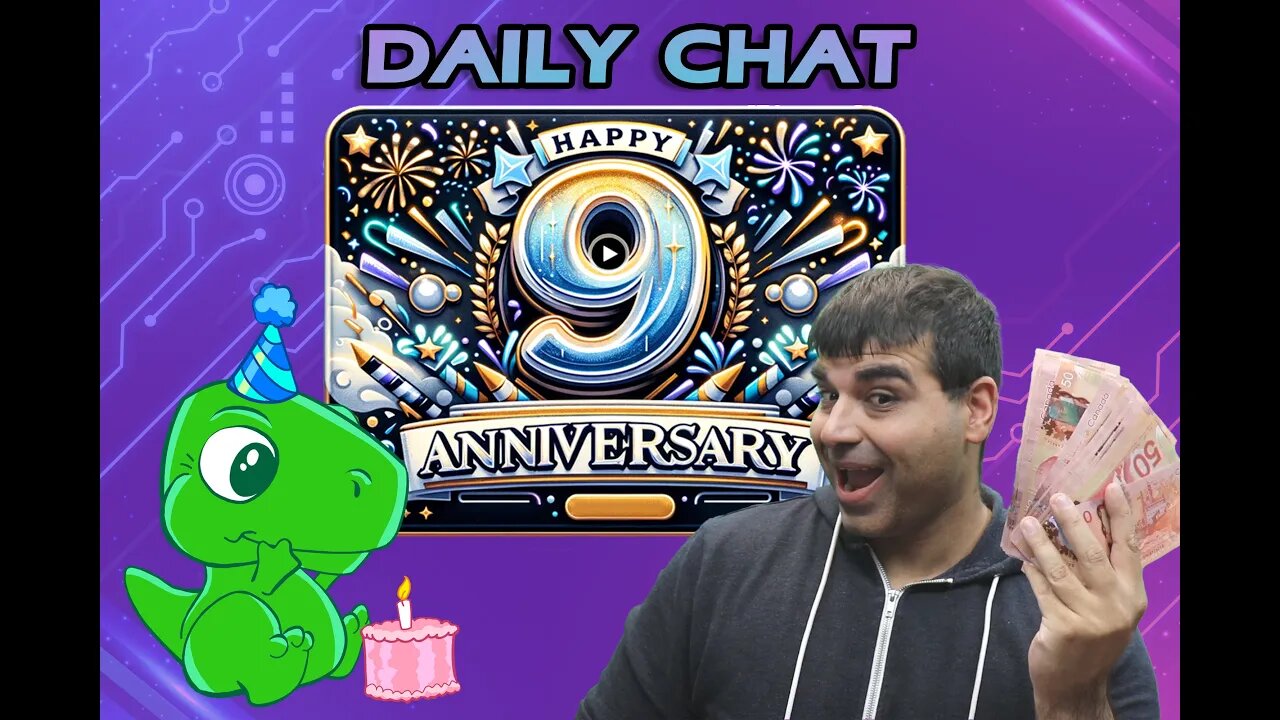 9 Year Anniversary State of the Channel Celebration #celebration #tech #contentcreator
