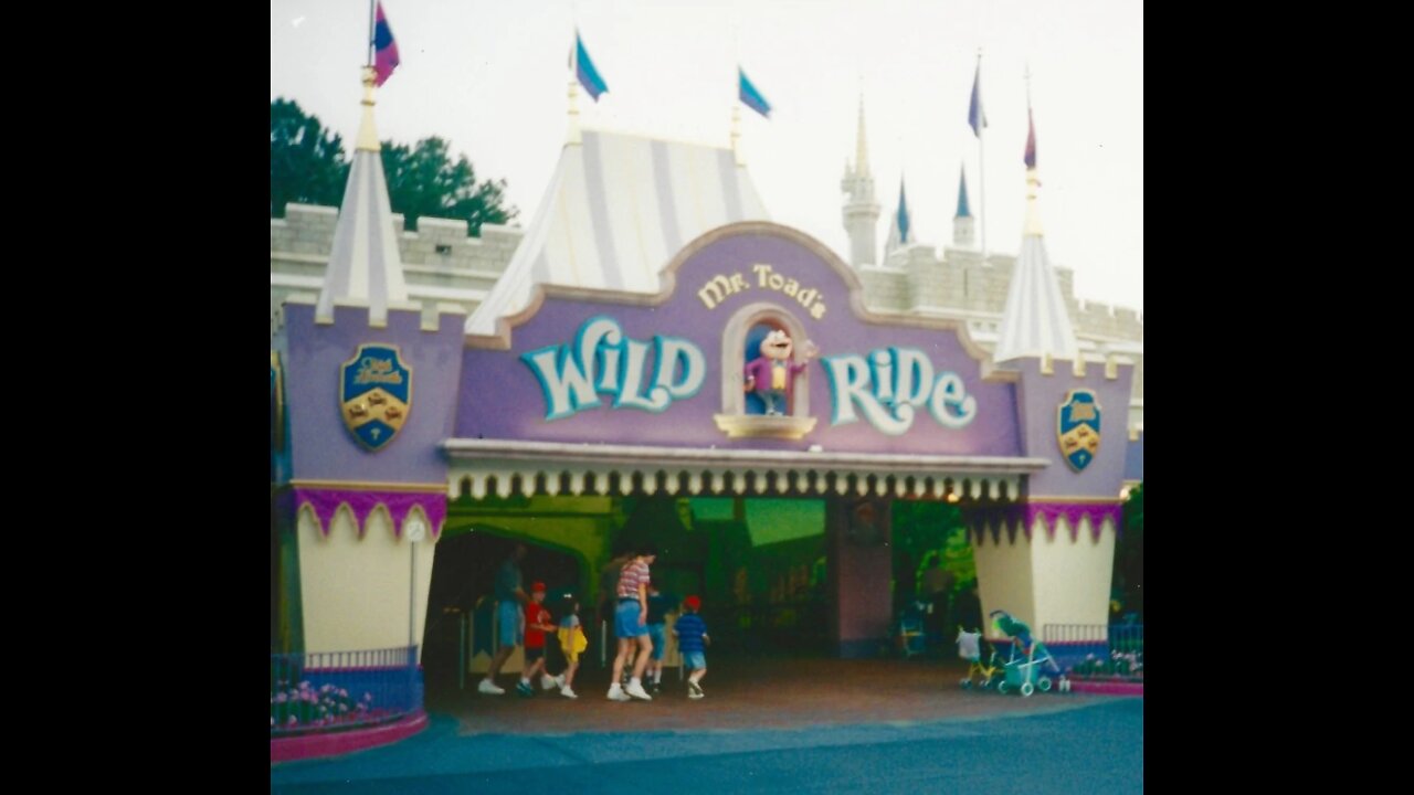 Mr. Toad's Wild Ride - Magic Kingdom