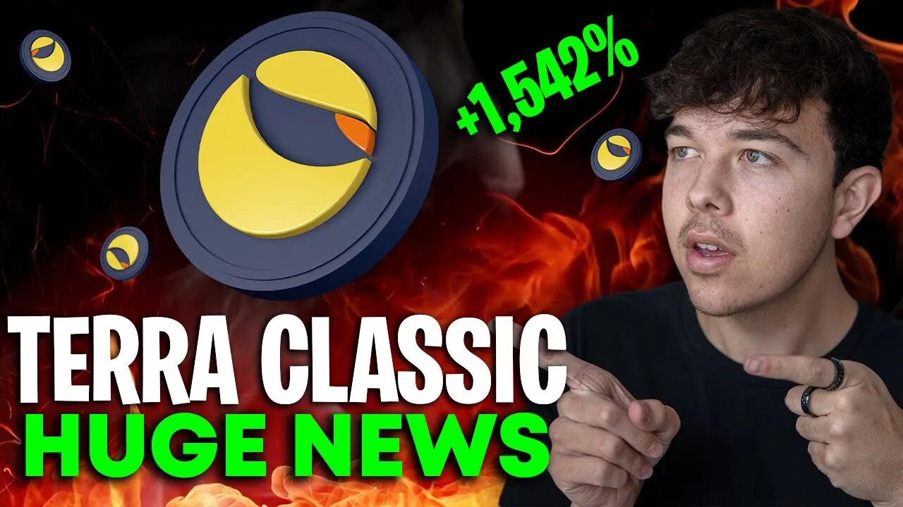 TERRA LUNA CLASSIC HUGE NEWS PUSHING US TO $1 (MASSIVE GAINS)