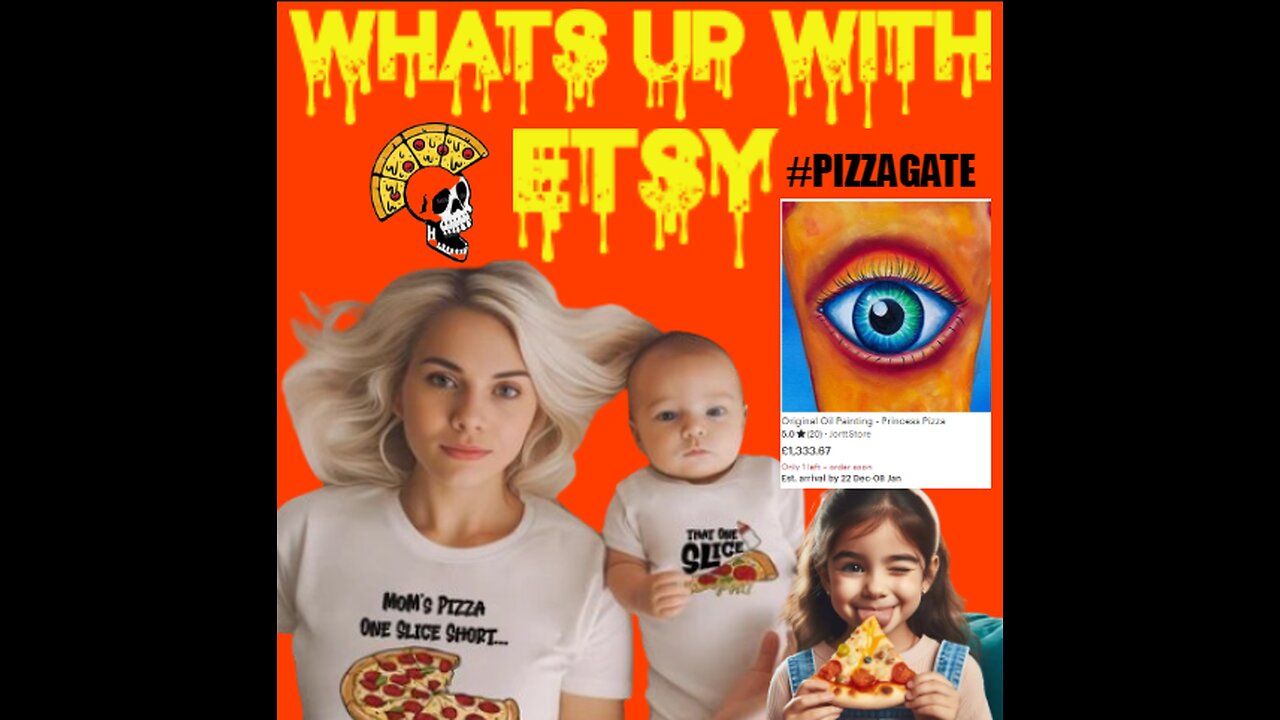 WHAT'S UP WITH ETSY? #PIZZAGATE 👀🍕💥💥💊💊📢📢