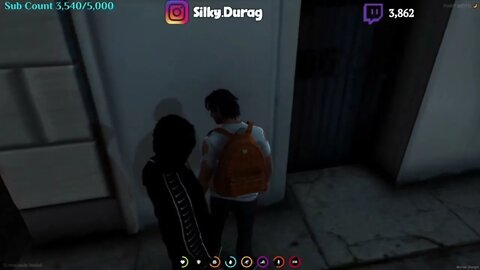 SILKY ROBBING PEOPLE IN DISTRICT 10 RP