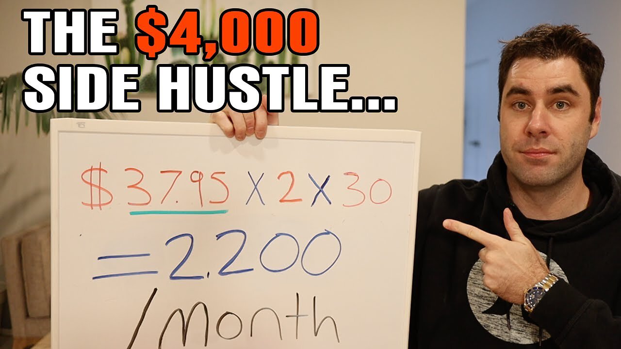 The Easy Side Hustle That Made $4,000 For FREE Online (Make Money)