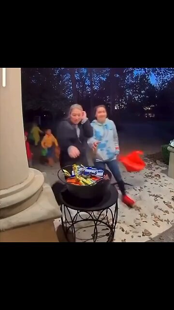 How illegals trick or treat