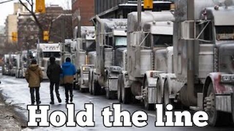 Ottawa 1er Février Canadian Truckers for Freedom