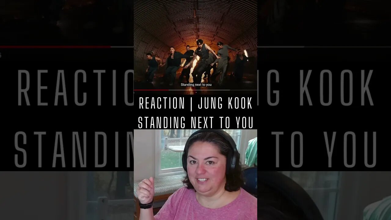 REACTION | Jung Kook | Standing Next To You #shorts #viral #music #reaction #jungkook #bts