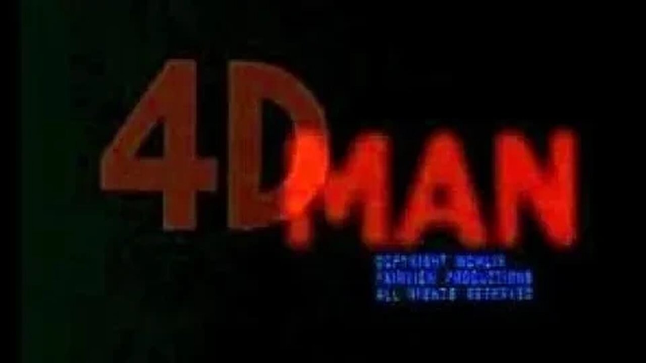 SCI FI SUNDAY - THE 4D MAN