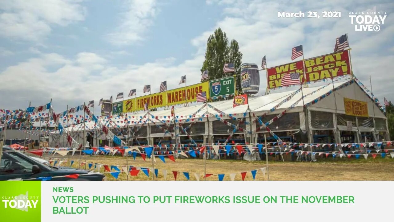 Voter-backed push underway to put fireworks on the November ballot